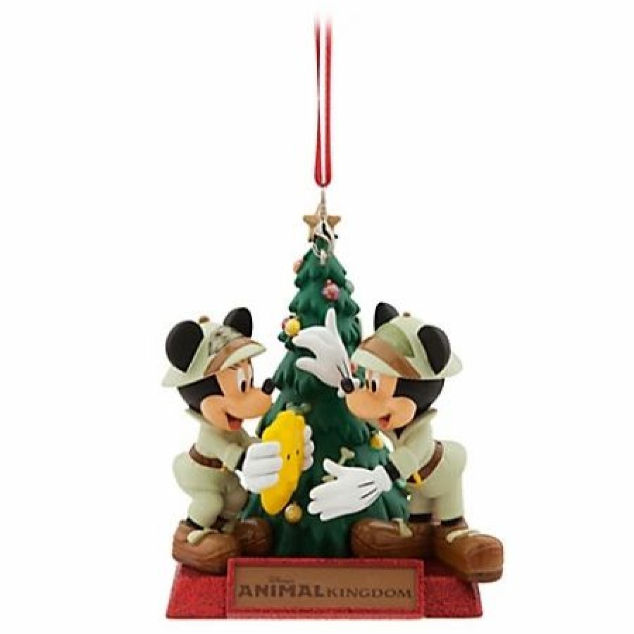 Disney Figurine Ornament - Old Key West Resort - Mickey & Minnie